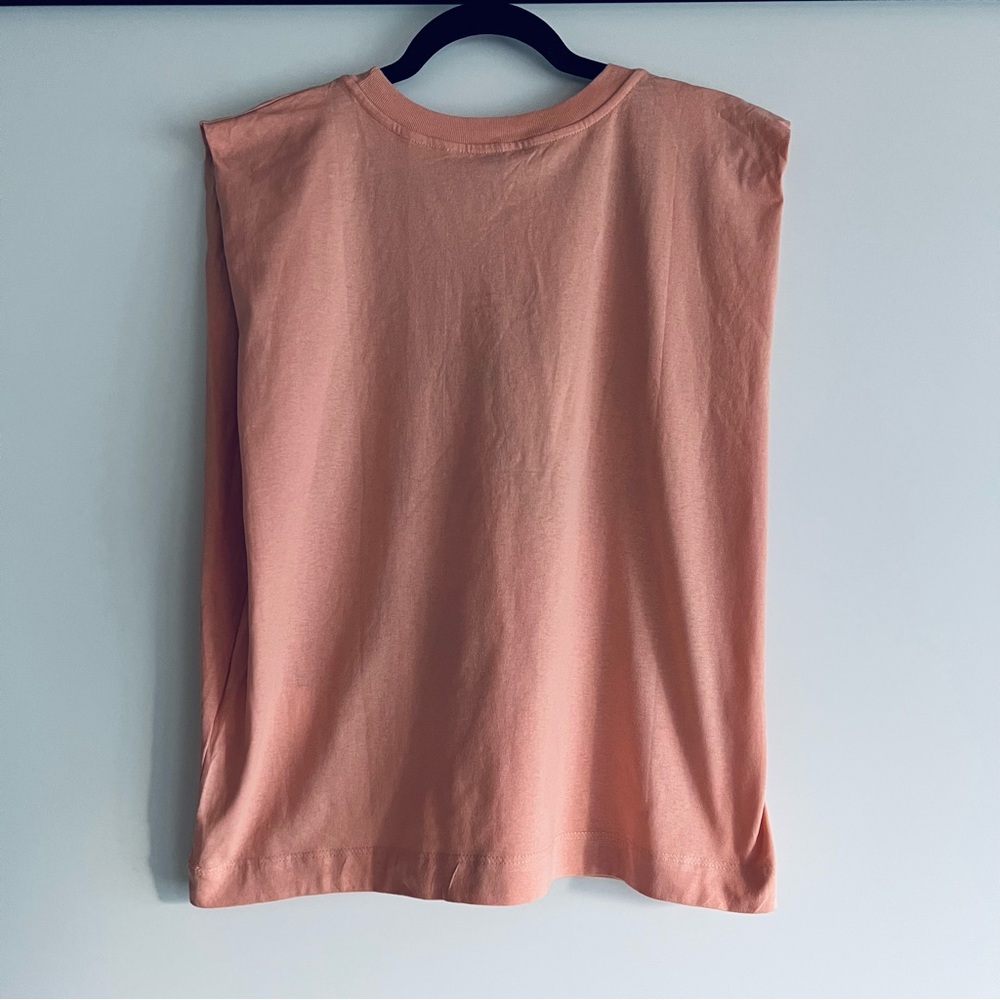 FARM Rio Brazil Rio Muscle T-Shirt Pink Size (P = Small) - Picture 8 of 13